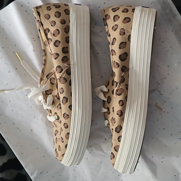 Keds platform leopard print size 8 - Picture 4 of 7